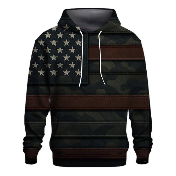 Camouflage Constellation Flag hoodies fashion
