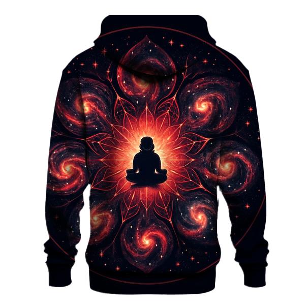 Supernova Bloom Tattoo Mandala designer hoodies