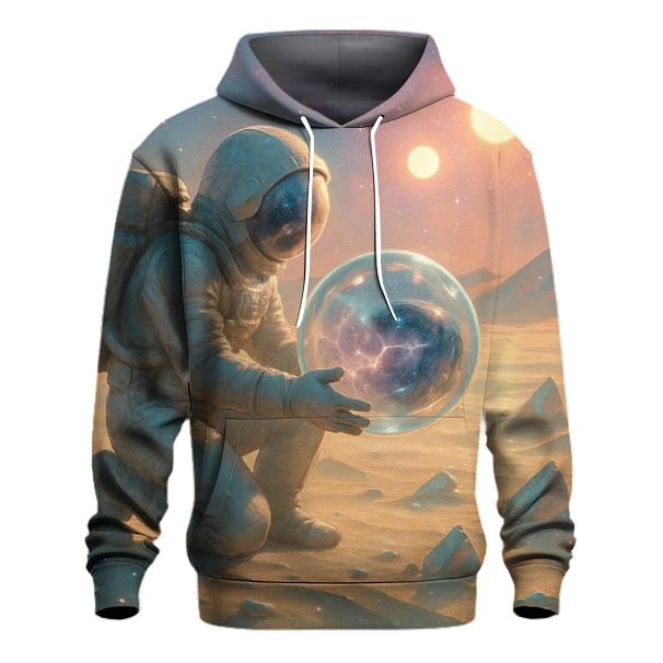 Desert Of Glass Planets embroidered hoodies