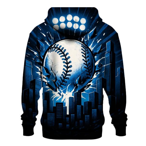 Midnight Skyline Home Run Impact graphic hoodies