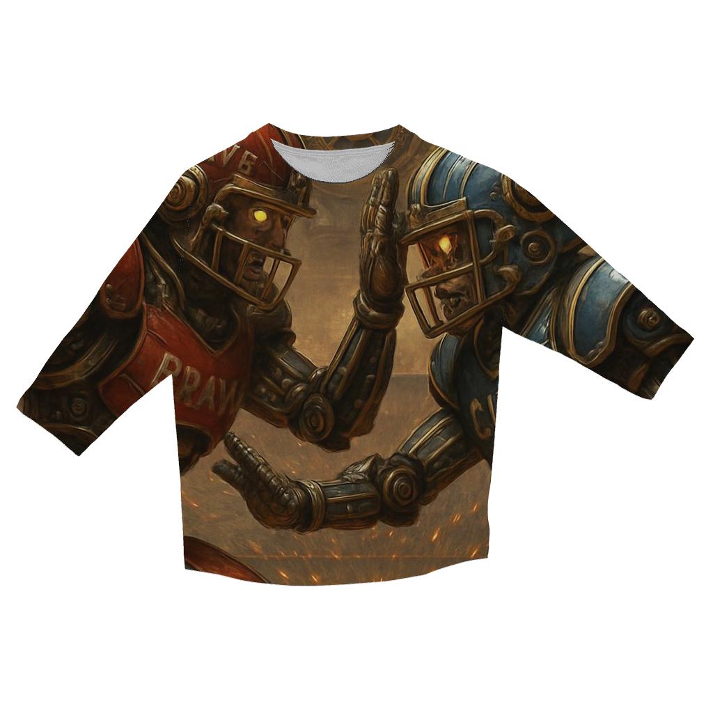 Clockwork Stadium Duel Of Rivals trendy 3/4 sleeve tops