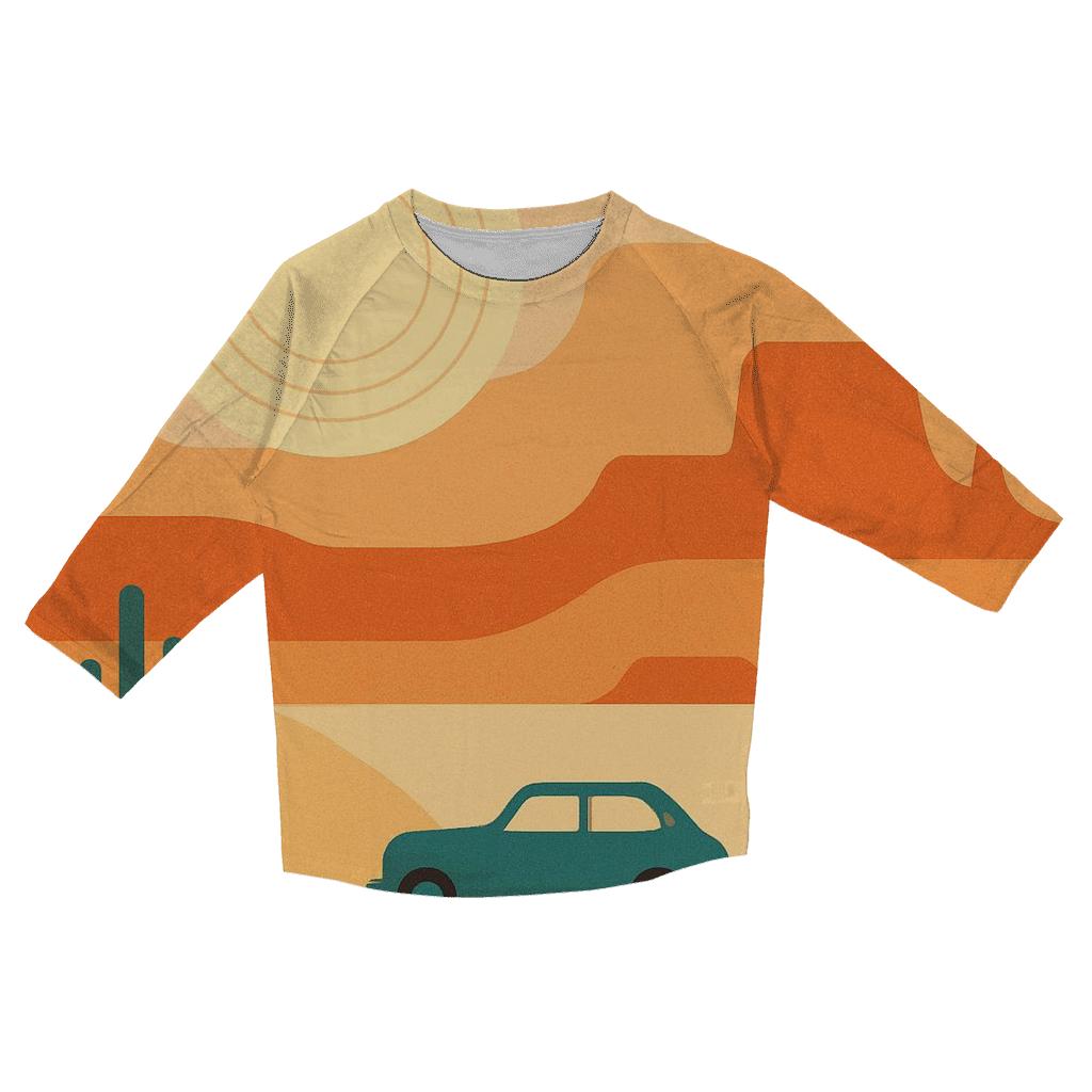 Desert Road Trip Horizon Bands personalized 3/4 sleeve tees