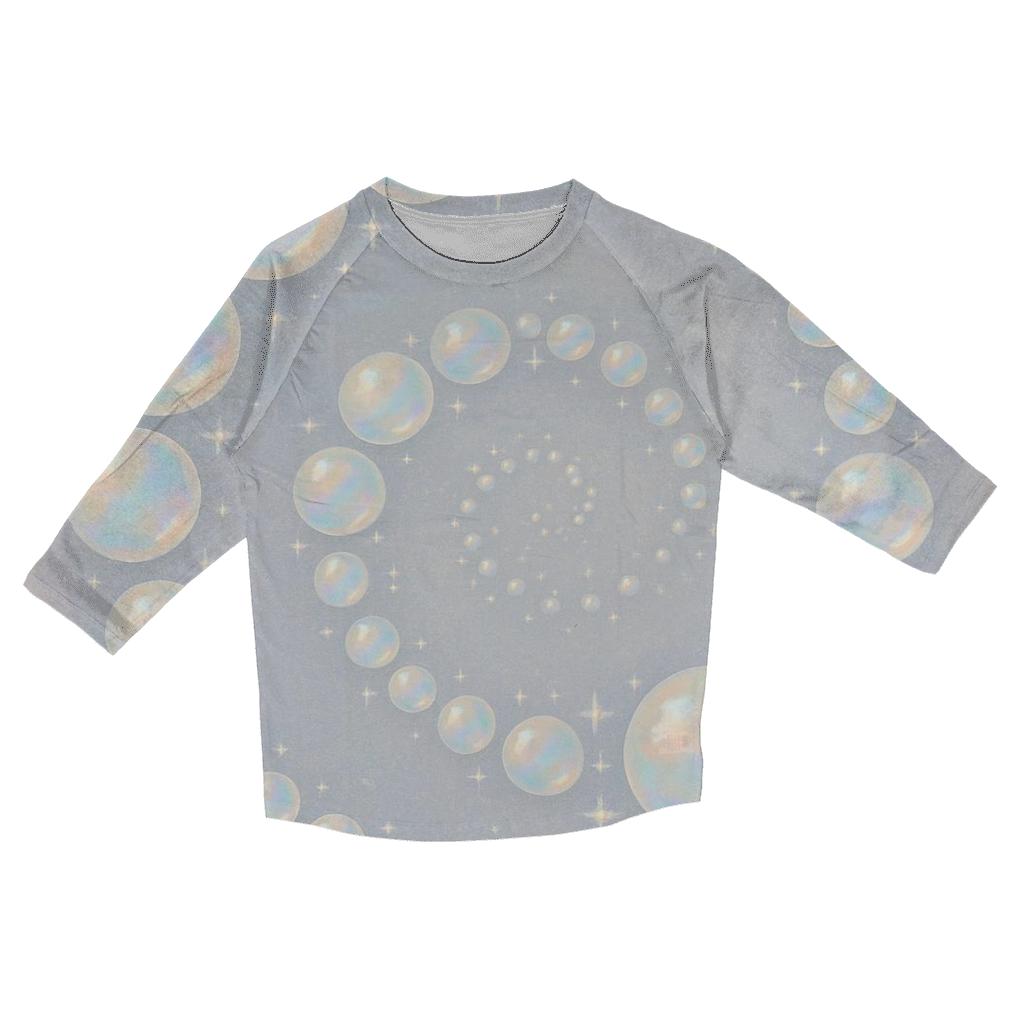 Opal Orb Mosaic custom 3/4 sleeve shirts