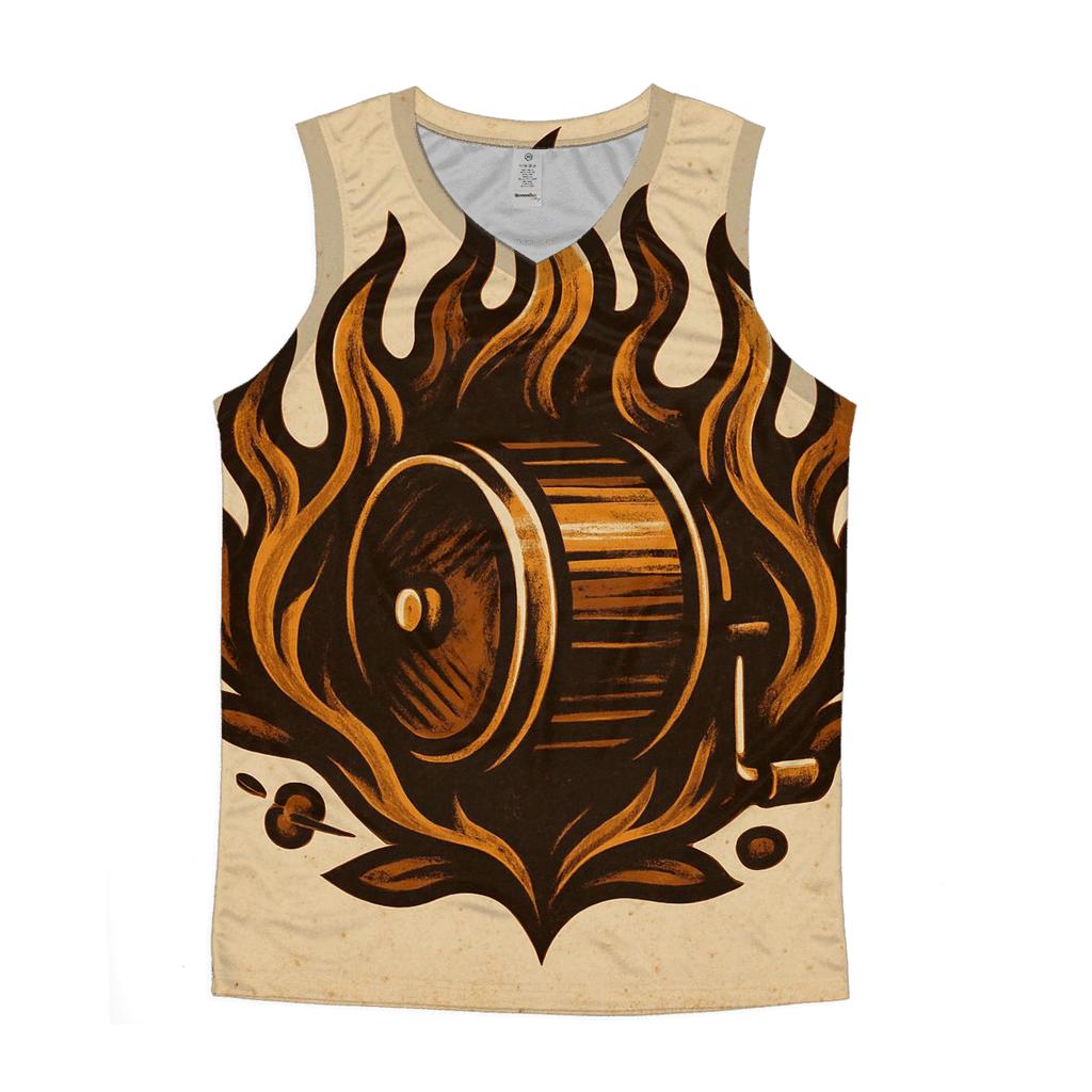 Roaster Flame Crest custom tank tops