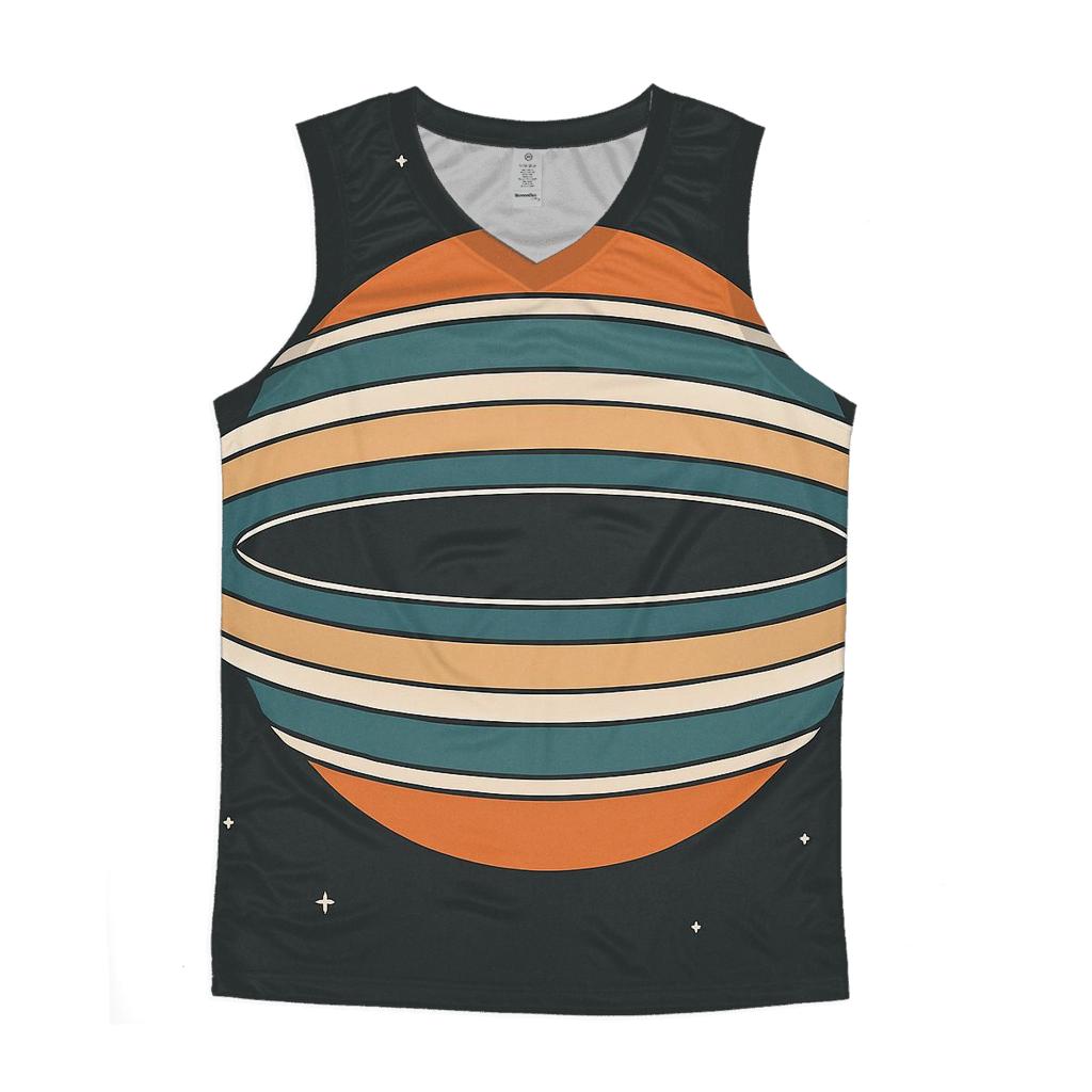 Accretion Belt Parallels trendy fitted tank tops