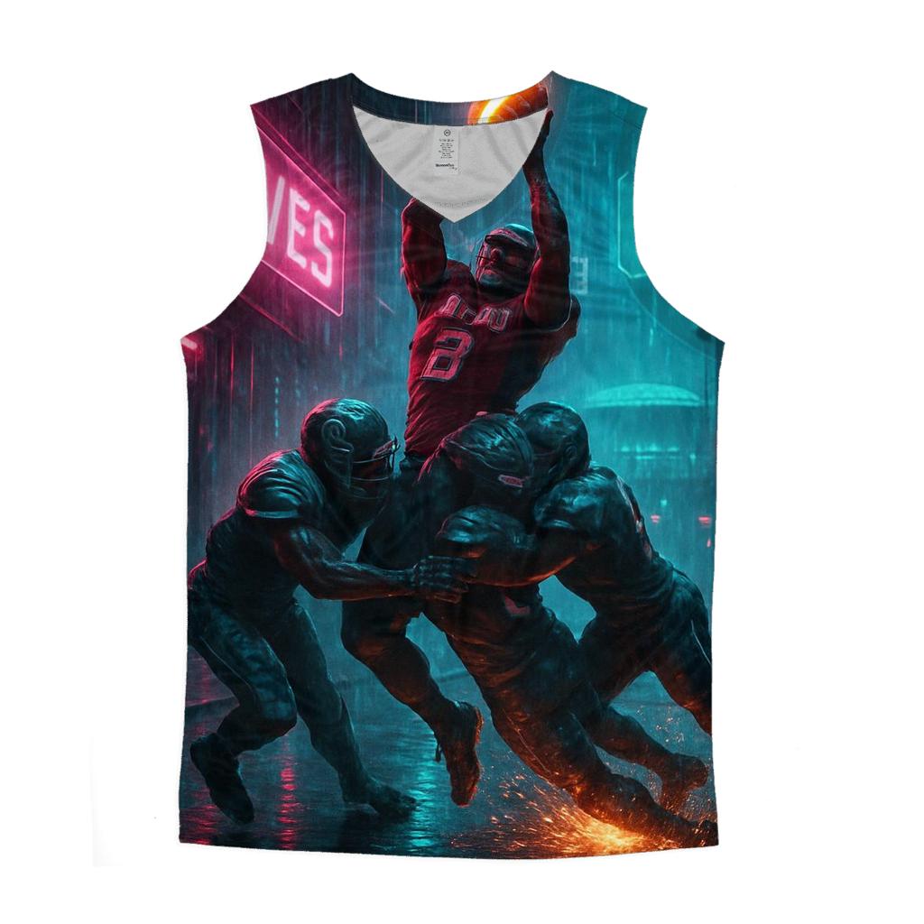Neon Alley Rivalry Kickoff stylish racerback tanks