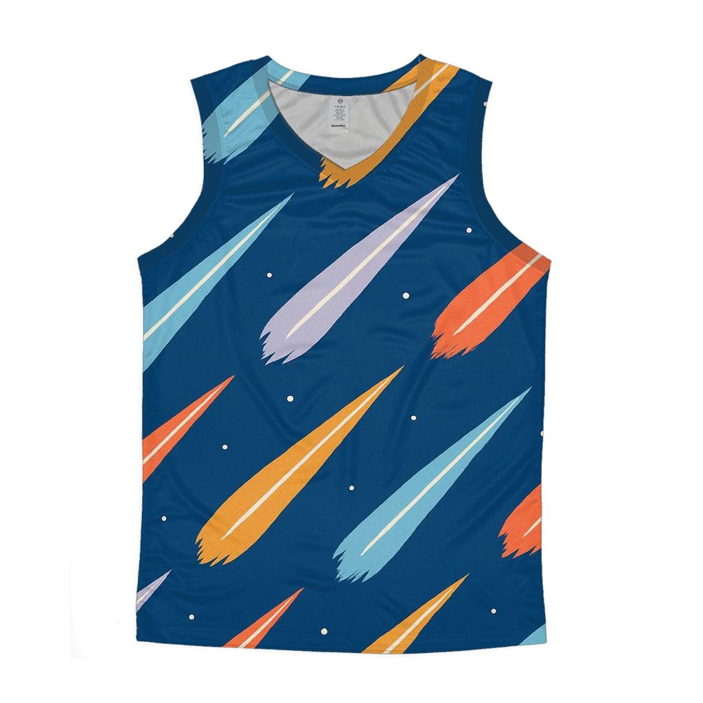 Comet Trail Overprint Parade custom tank tops