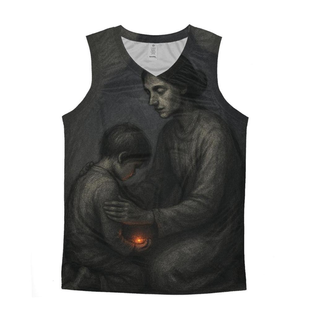 Her Quiet Courage The Strength That Holds A Child Together trendy fitted tank tops