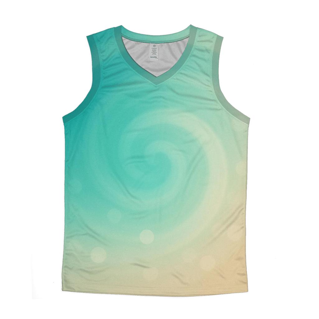 Sea Glass Conic Sweep custom tank tops