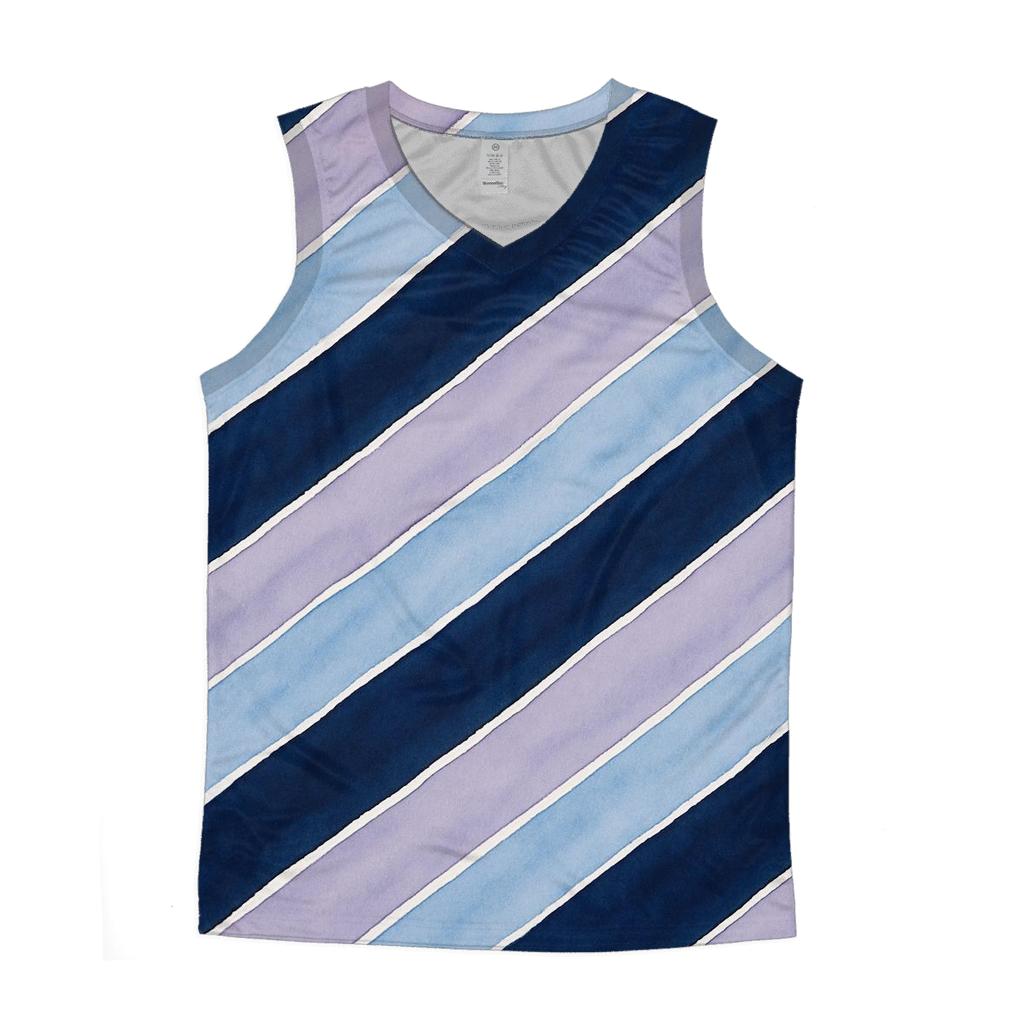 Arashi Comet Tail Diagonals custom tank tops