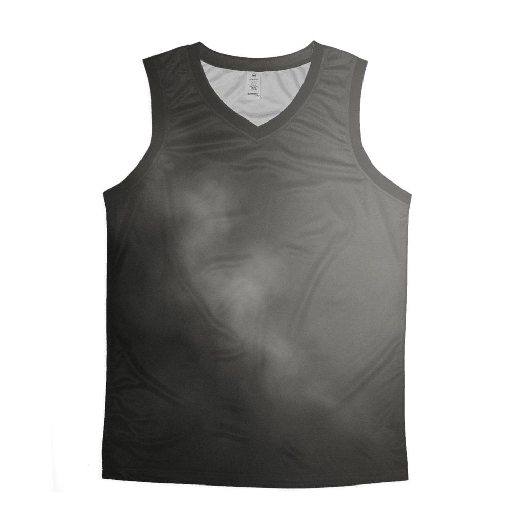 Monochrome Smoke Fade stylish racerback tanks