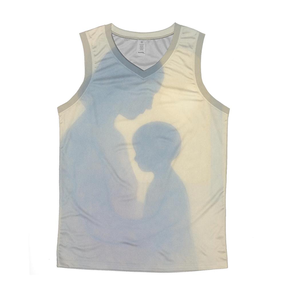 The Place You Return To A Mothers Presence Beyond Distance graphic print tank tops