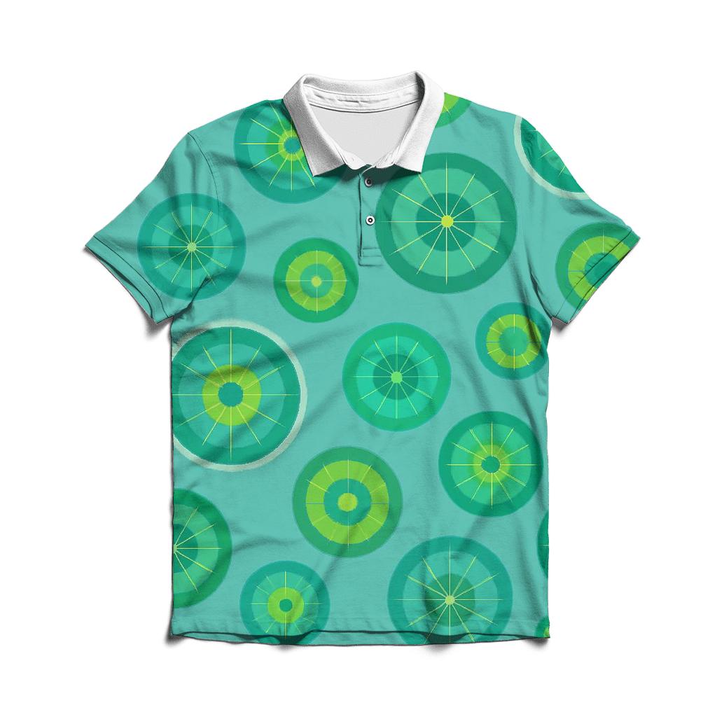 Kumo Cluster In Aurora Mist stylish collar polo tees