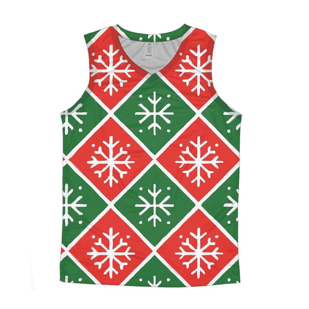 Snowflake Constellation Quilt personalized athletic tanks