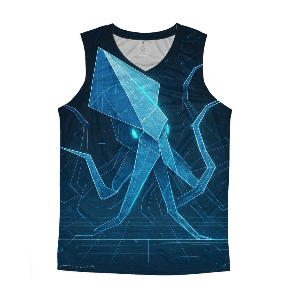 Origami Kraken Blueprint designer workout tanks