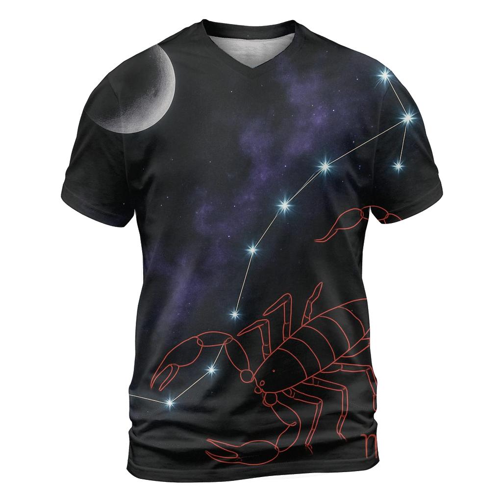 Scorpio Eclipse Venom Constellation unique graphic print tees