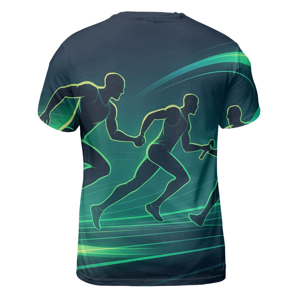 Aurora Sprint Relay trendy printed shirt styles