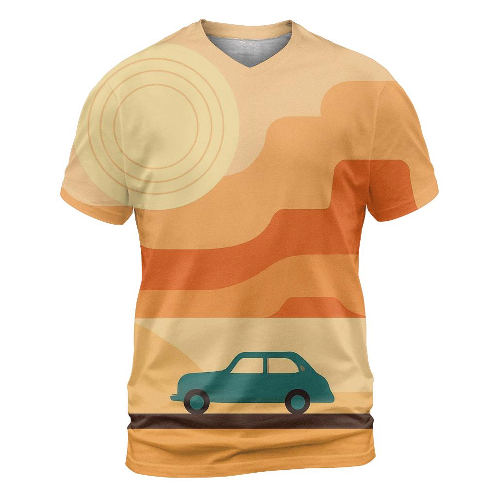 Desert Road Trip Horizon Bands custom all-over print shirts