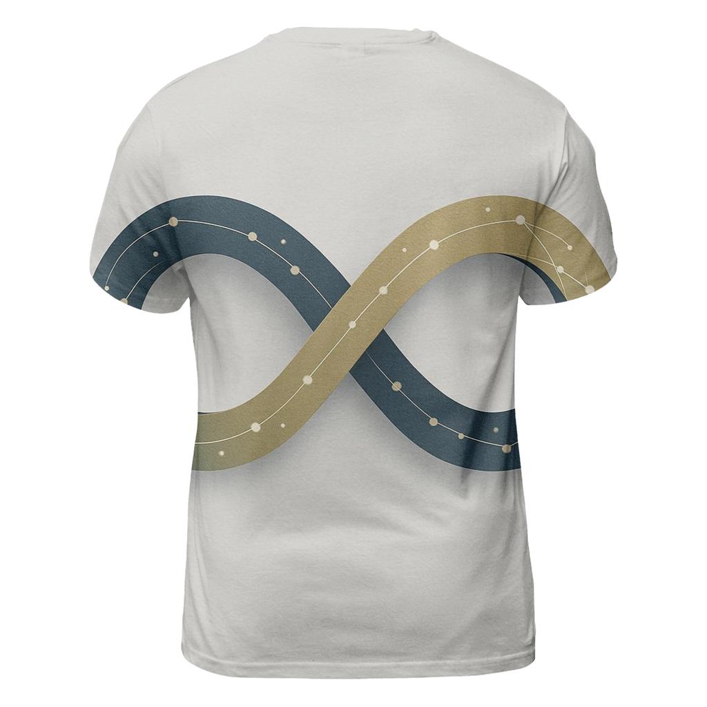 Infinite Loop Constellation Weave creative print fashion shirts