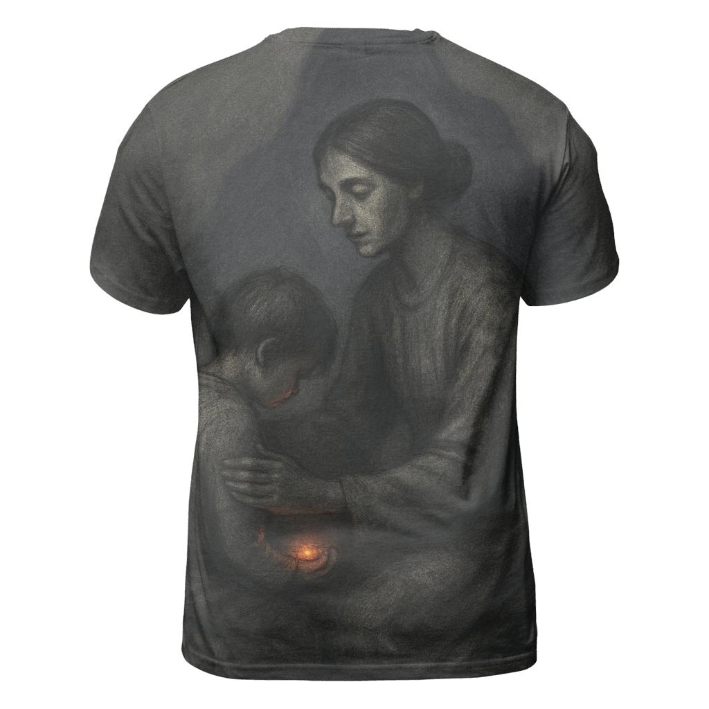 Her Quiet Courage The Strength That Holds A Child Together statement graphic shirts
