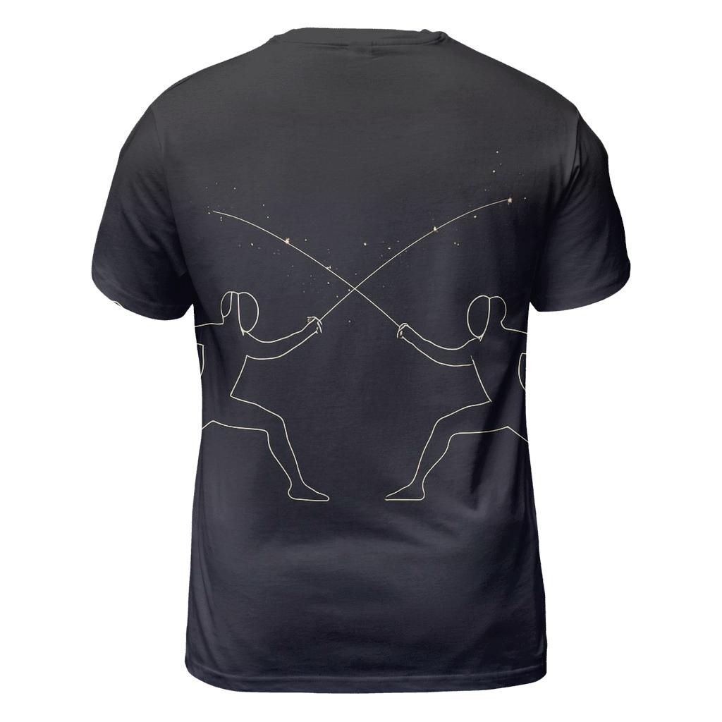 Starlight Saber Fencing Duel custom all-over print shirts