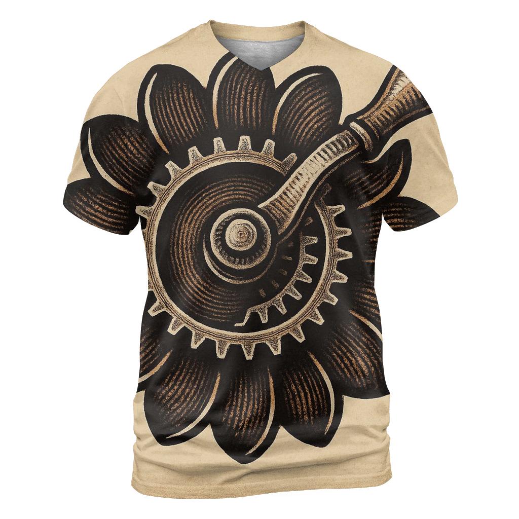 Grinder Gear Bloom designer pattern shirts