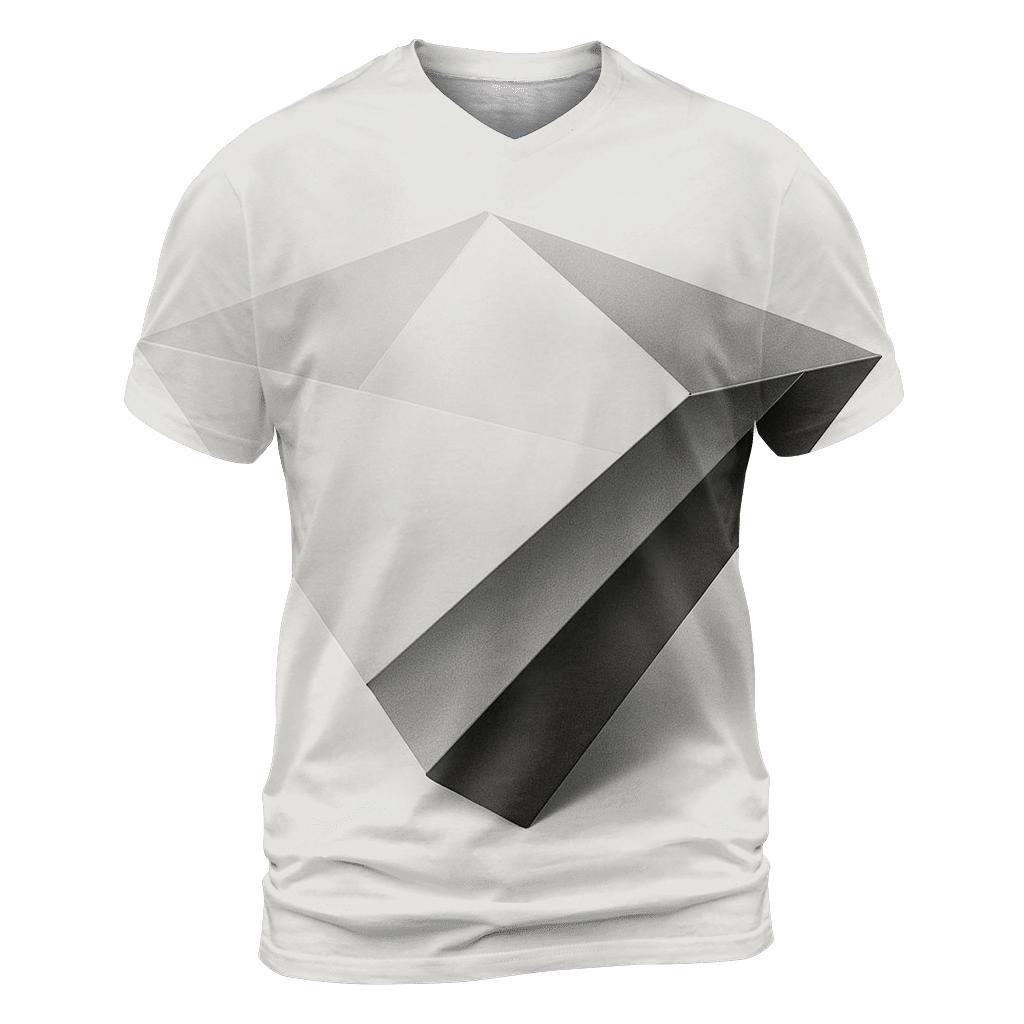 Filter Fold Geometry statement graphic shirts