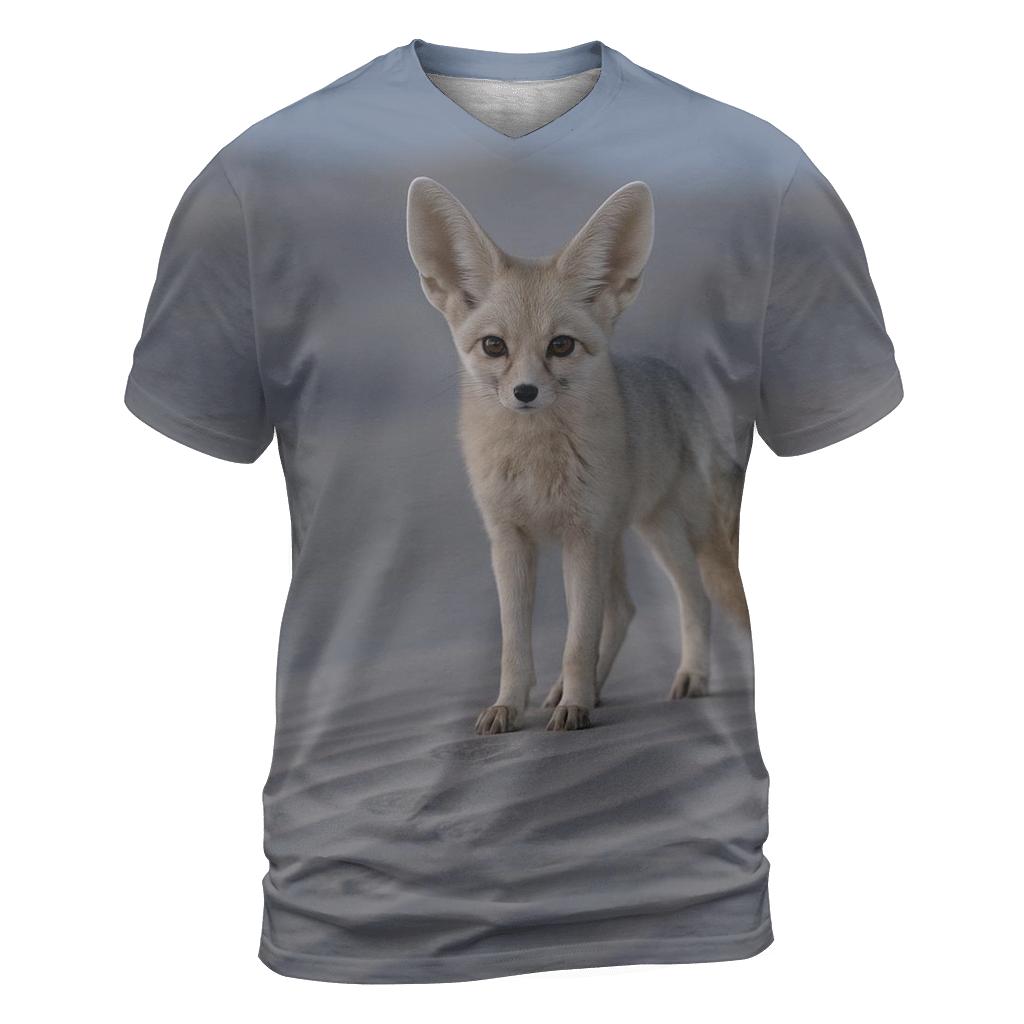 Dune Edge Vigil Fennec Fox unique graphic print tees