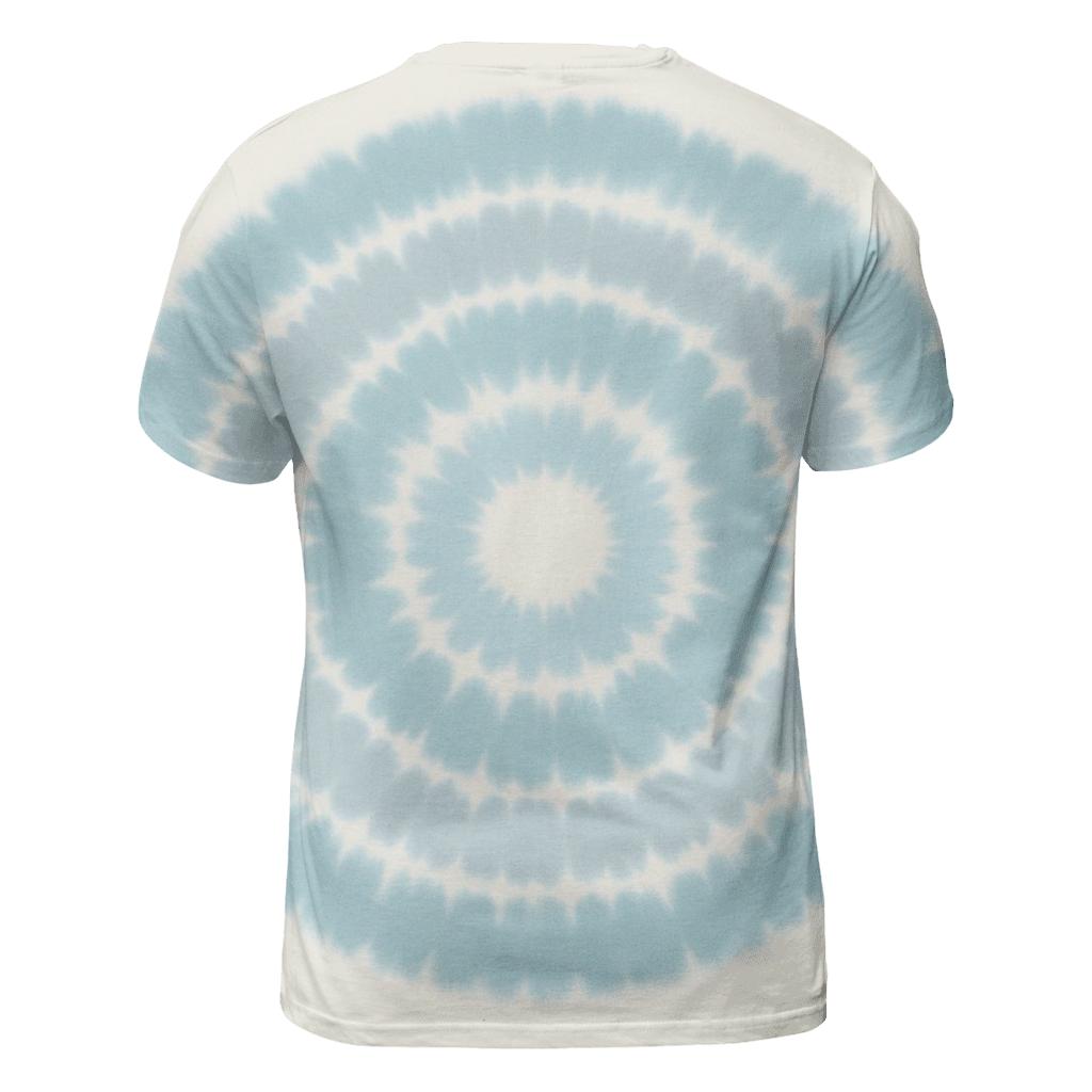 Ice Ring Shibori Ripple Circle statement graphic shirts