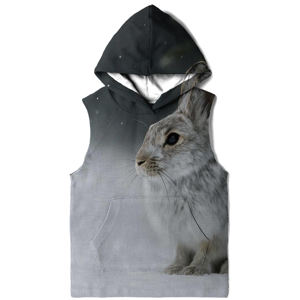Frostwhisker Pause Snowshoe Hare hoodie styles
