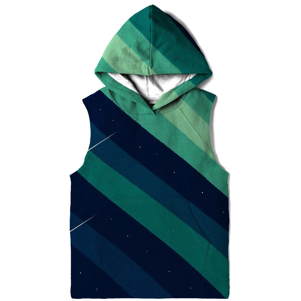 Aurora Curtain Vectorfall zip-up hoodies