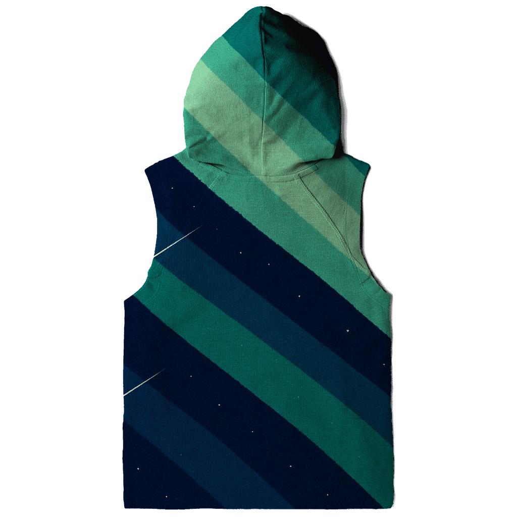 Aurora Curtain Vectorfall zip-up hoodies