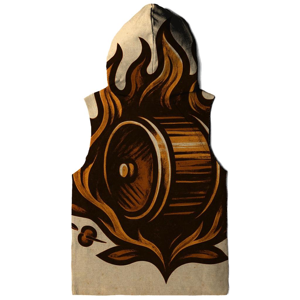 Roaster Flame Crest lightweight hoodies