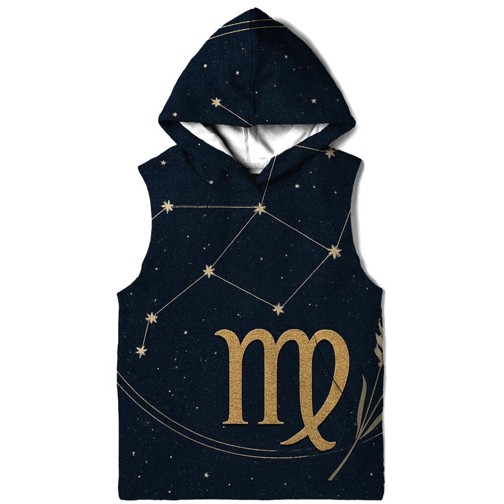 Virgo Sheaf Of Wheat Star Atlas embroidered hoodies