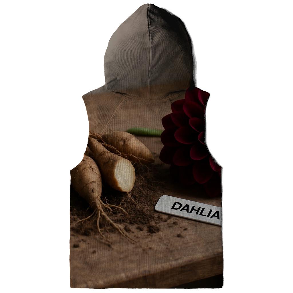 Dahlia Tuber Division On A Potting Bench lightweight hoodies