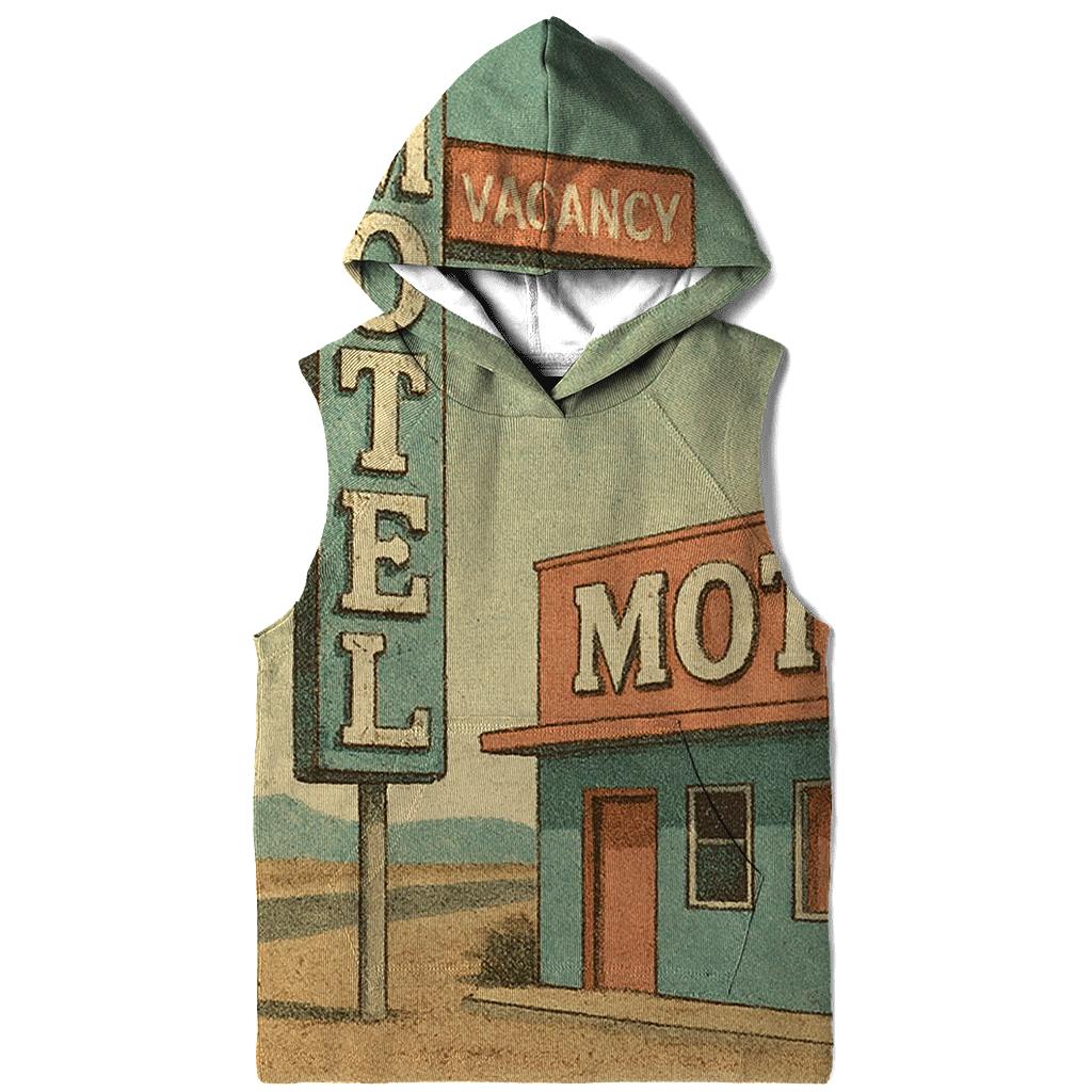 Dusty Desert Motel Vacancy Sign hoodie trends