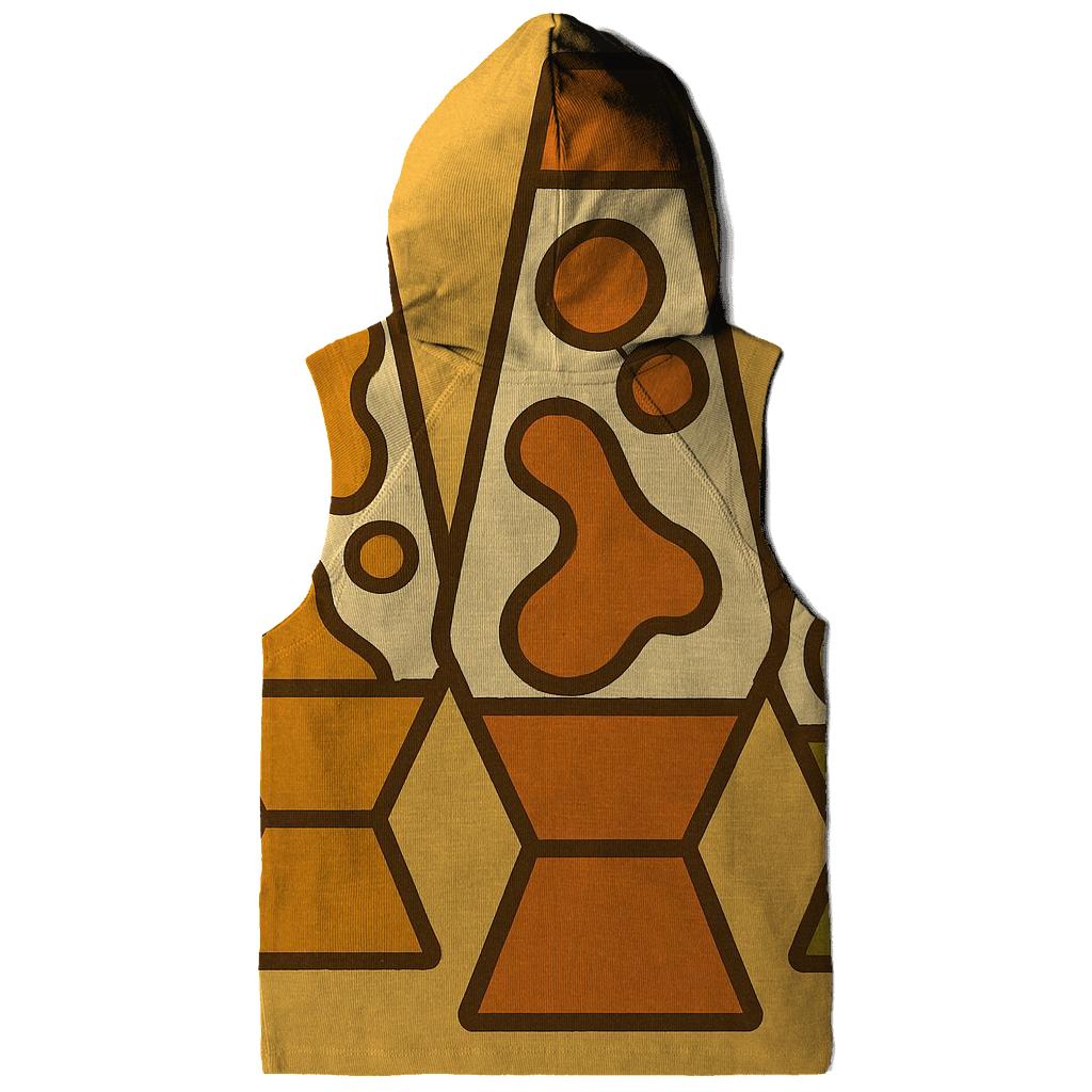 Groovy Lava Lamp Silhouettes printed hoodies