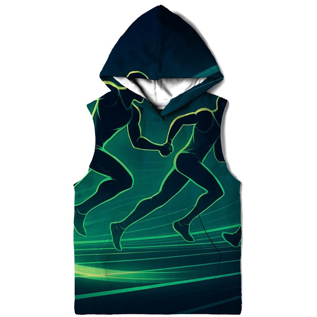 Aurora Sprint Relay embroidered hoodies