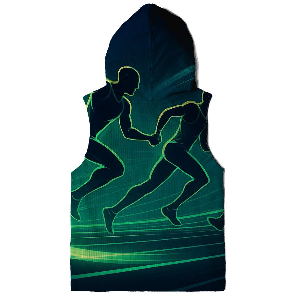 Aurora Sprint Relay embroidered hoodies