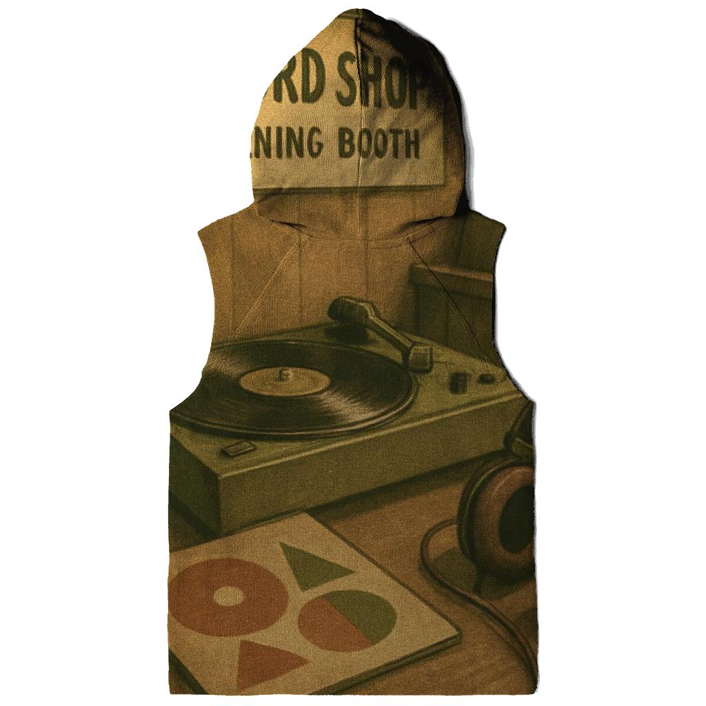 Antique Record Shop Listening Booth hoodies fashion