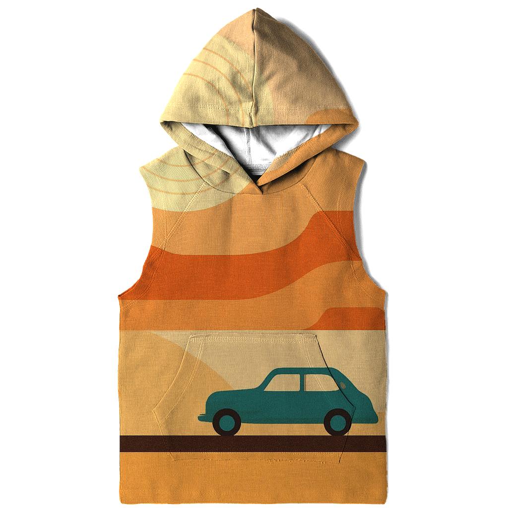 Desert Road Trip Horizon Bands designer hoodies