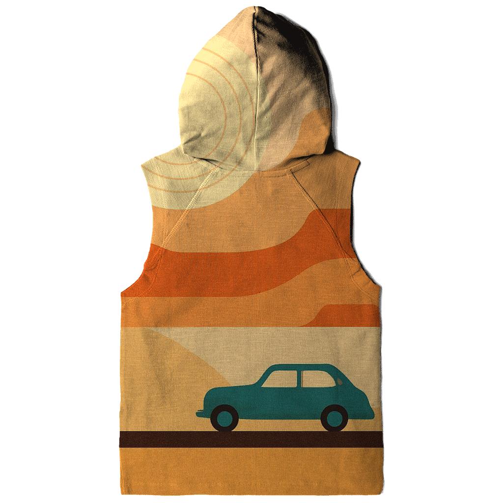Desert Road Trip Horizon Bands designer hoodies