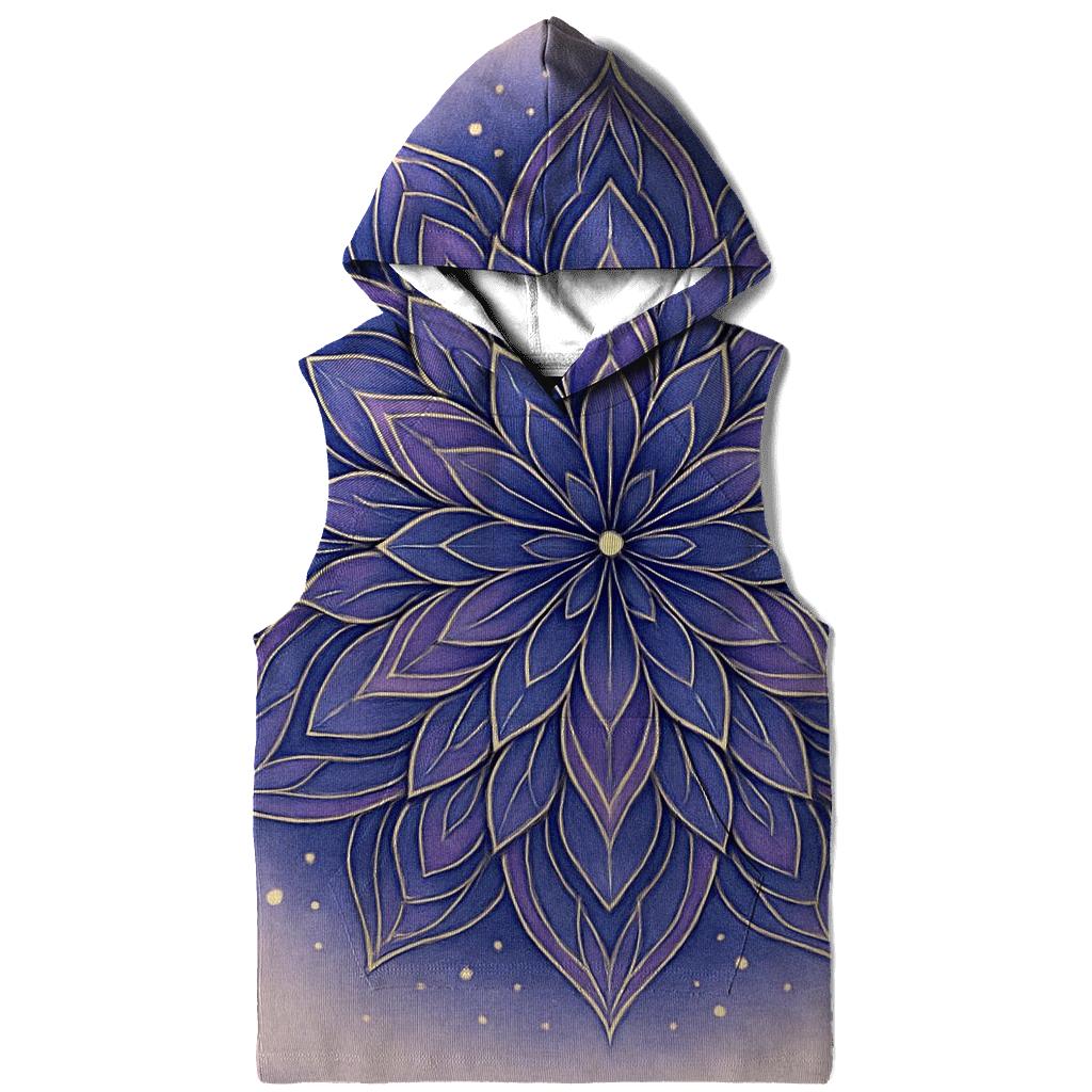 Starlit Mandala Bloom designer hoodies