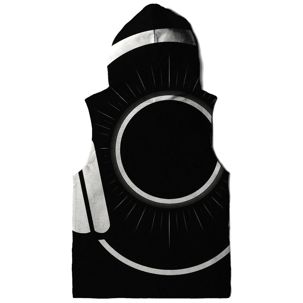 Monochrome Headphone Eclipse designer hoodies
