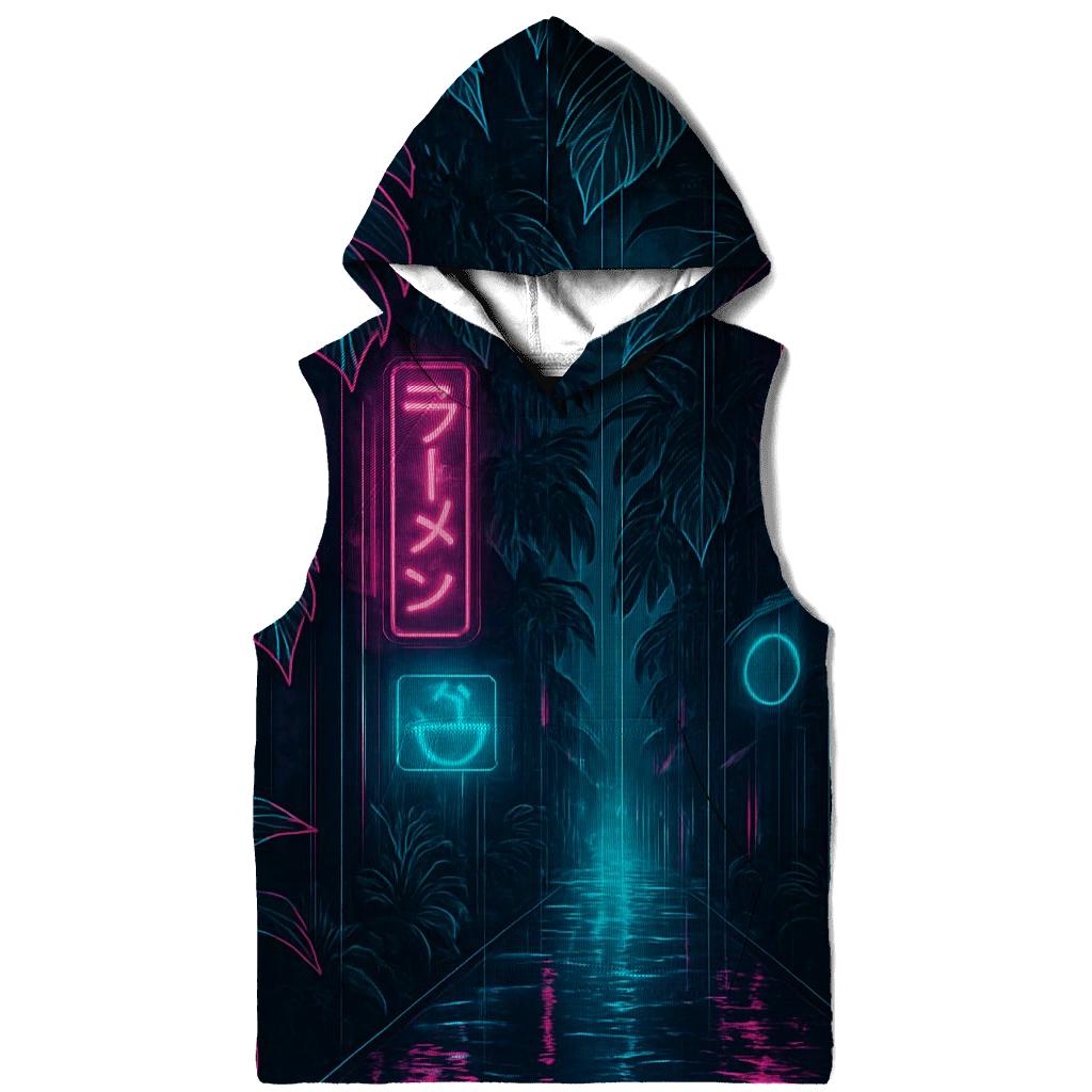 Neon Rain Street Botanicals custom hoodies