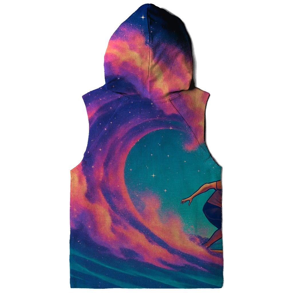Nebula Wave Surf Session designer hoodies