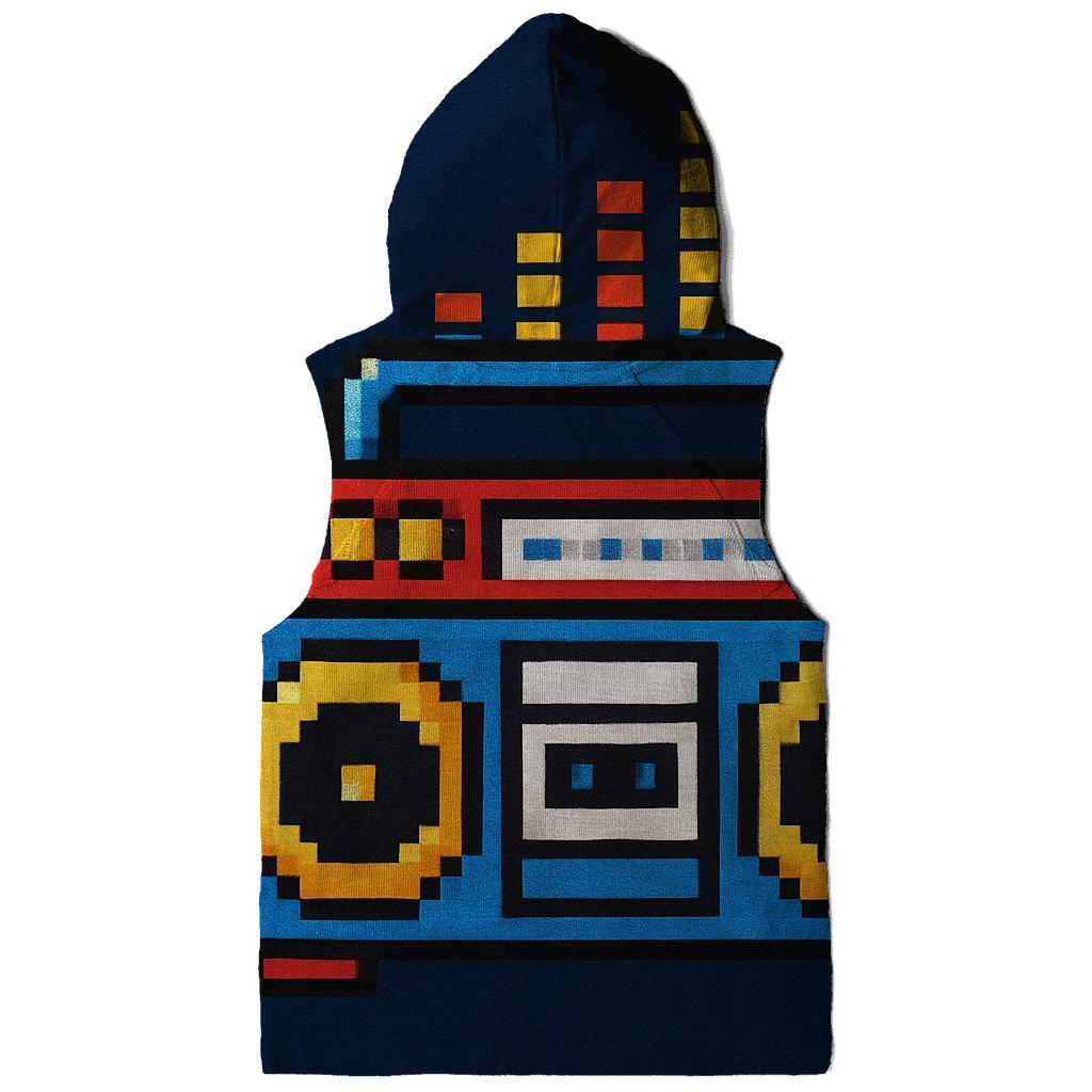 Pixel Arcade Boombox lightweight hoodies