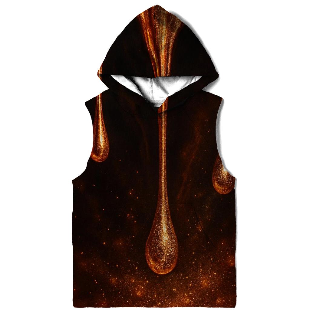 Copper Meteor Drip heavyweight hoodies