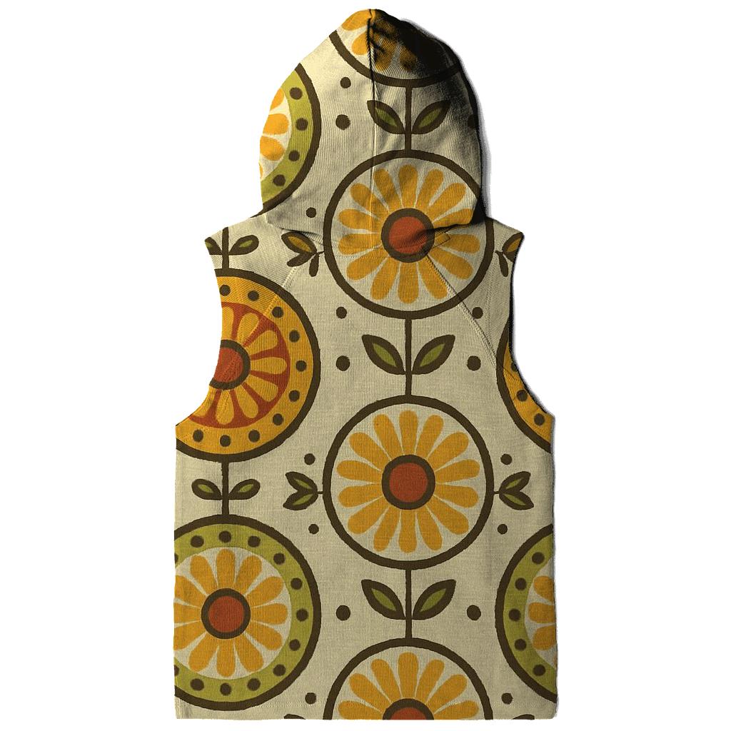 Folk Art Sunburst Medallions premium hoodies