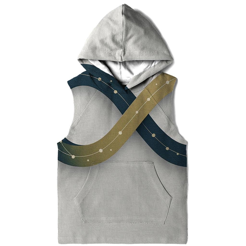 Infinite Loop Constellation Weave zip-up hoodies